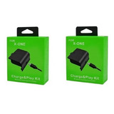 2 Baterias Com Cabo Carregador Para Controle Xbox One Charge