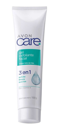 Avon Care Gel Exfoliante Facial 3 En 1 / 100g