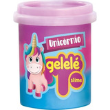 Slime Gelelé  Brinquedo Unicórnio 1 Unidade 