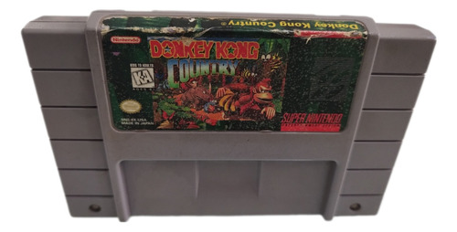 Fita Cartucho Donkey Kong Country Super Nintendo Original 