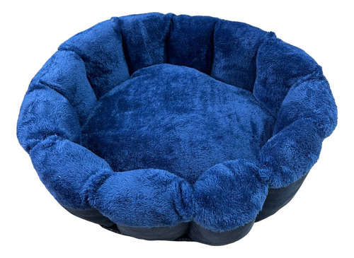 Cama Circular Queen Para Gatos Perros 65x65x18 N3