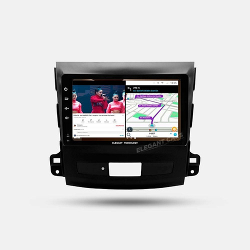 Autoradio Android 11 Mitsubishi  Outlander 2006-2012 4+64gb Foto 6