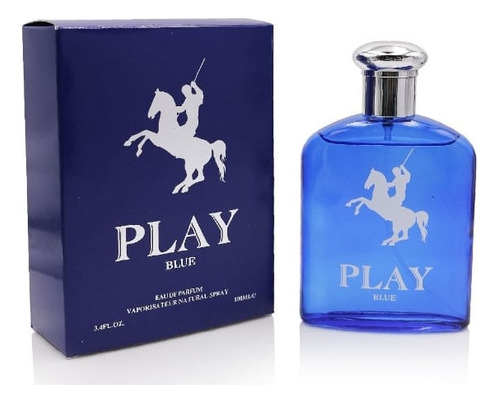 Perfume Play Blue Compatible Con Polo Blue