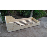 Cama Montessori Sin Teñir - Para Colchón 0.80x1.40