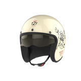 Casco Abierto Moto - Hawk 721 Never Give Up - Vintage - Rpm