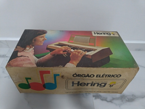 Órgão Elétrico Hering Pr-5000 - Na Caixa Em Estado De Novo!!