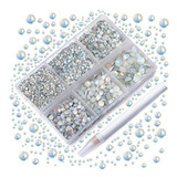 Rhinestones 4300 Uñas Decoración Arte Uñas Diy Caja