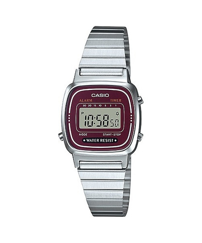 Relógio Casio Digital Feminino Pequeno La670wa Original