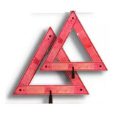 Triangulo Reflectivo Baliza Reglamentaria X 2 Unidades