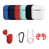 Estuche Funda Forro Protector Accesorios 5 En 1 Para AirPods