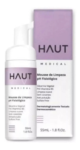 Mousse De Limpeza Ph Fisiológico Haut Medical 150ml Pmu