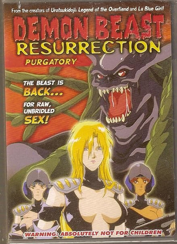 Demon Beast Resurrection: Purgatory/anime Hentai/ Dvd/ Usado