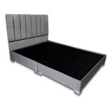 Base Cama Con Espaldar Atlantis Queen 160x190+ Envió Btá