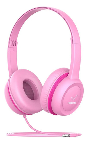 Vinamass Kids Headphones, Ear Headphones For Kids, Wired  Aa