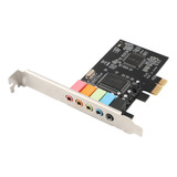 Tarjeta De Sonido De 5.1 Canales Pcie 6 Cmi8738 Chip Cd Acce