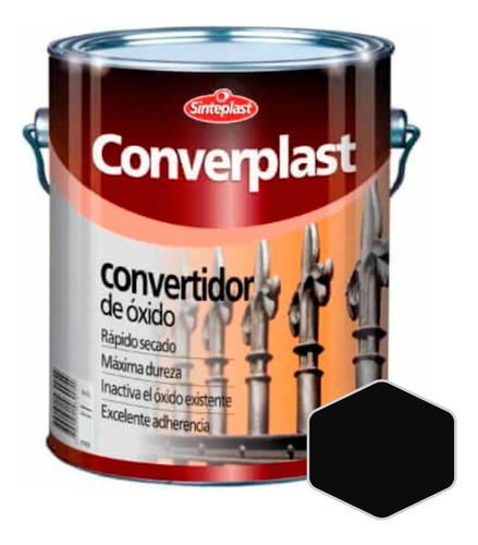 Converplast Fondo Convertidor De Óxido Sinteplast | 1lt