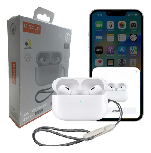 Fone Compatível iPhone AirPods Pro Premium In-ear Bluetooth