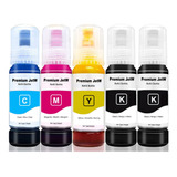 5x Tinta Pigmentada Para Epson L3150 L3110 3250 L4150 L4160