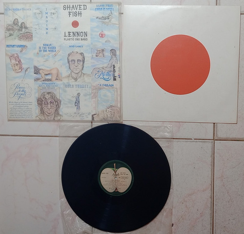 Disco Vinilo Lennon Plastic Ono Band. Impecable Un Joyita