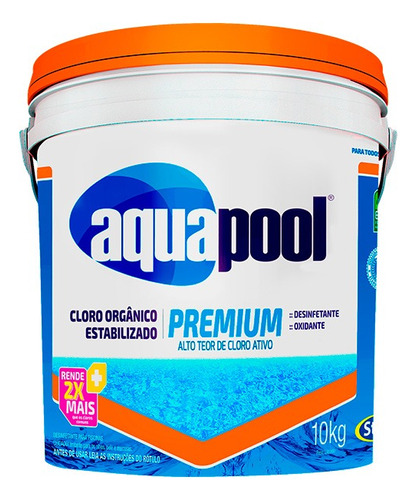 Aquapool Cloro Granulado Premium Balde 10kg