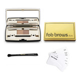 Fab Brows Duo Kit De Cejas - Kit De Maquillaje Marrn Claro/m