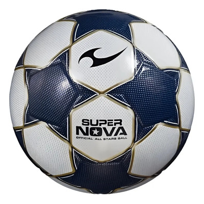 Balón Gaser Futbol Modelo Super Nova Laminado Charol Color No. 4 Azul Con Dorado | Envío gratis