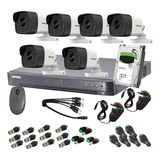 Kit Seguridad Hikvision Dvr 8ch 6 Camaras Exterior Disco 1tb