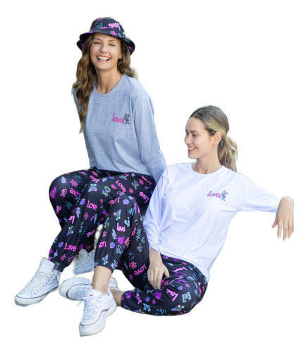 Pijama Mujer Invierno Modal Sublimado Bianca Secreta 24509