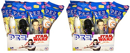 Star Wars De Caramelo Pez Dispensadores - Pack De 24.