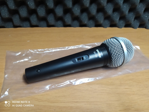 Microfone Dinamico Shure Sv100 *sem Uso Em Perfeito Estado 