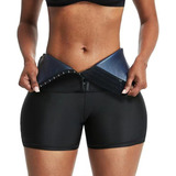 Bermuda Shorts Fitness Belt Effect Sauna Burn Fat .
