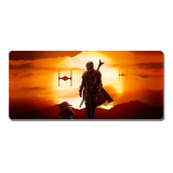 Mousepad Xxl (90x40cm) Star Wars Cod:006 Mandalorian