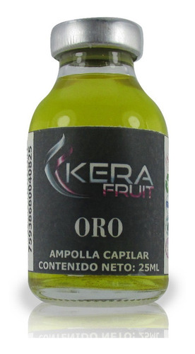 Ampolla Capilar Kerafruit Oro 25ml - mL a $920