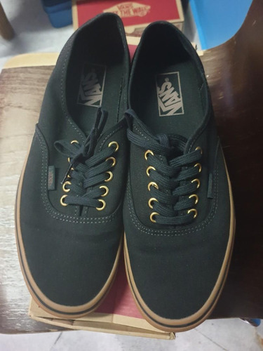 Zapatillas Vans Authentic Black/rubber Gum 10us (43)