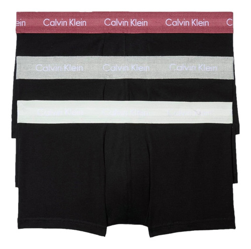 Boxer Calvin Klein 3pack Low Rise Trunk Stretch - Originales