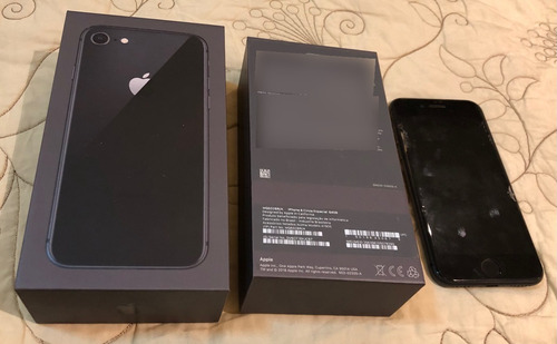  iPhone 8, 64 Gb, Cinza-espacial, Modelo A1905