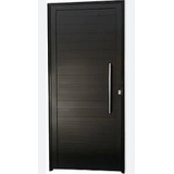 Porta Lambril 2.10x80 Com Puxador Alumínio Preto Linha 25