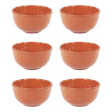 Set X 6 Bols 25 Cm Cazuela Esmaltada De Barro  Horno Bowls
