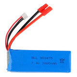 7.4v 2000mah Lipoly Bateria Para Syma X8 X8c X8w X8g Rc Zang