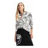 Camisa Desigual Mujer Colores, Blusa Desigual Mujer