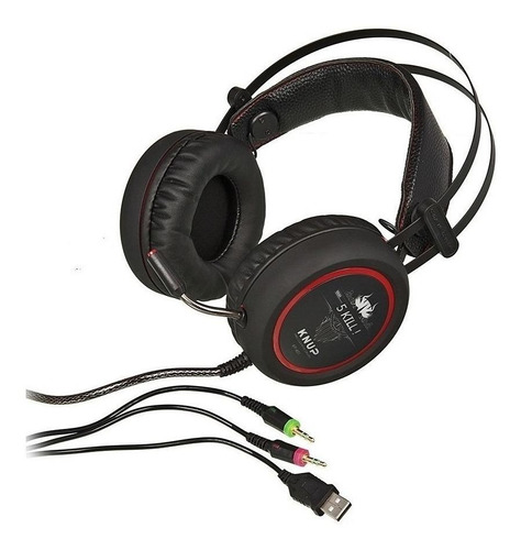 Fone Headset Game C/mic Led P2 Sound 7.1 Deep Bass Pc Kp-401