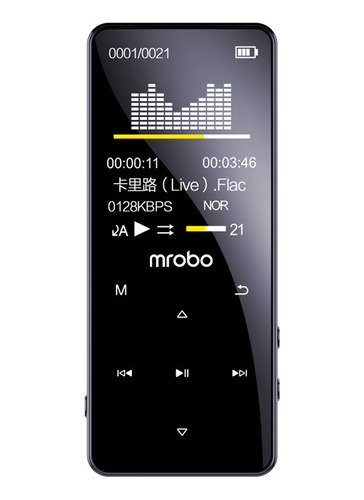 Reproductor De Mp3/mp4 Mini Walkman Con Pantalla Táctil