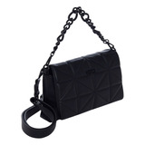 Cartera Bandolera Lazaro Cuero Pu Negro (jackie Smith Prune)