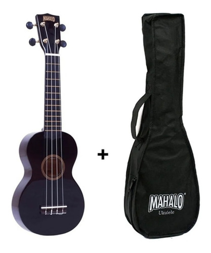 Ukelele Soprano Mahalo Mr1 Con Funda - Varios Colores