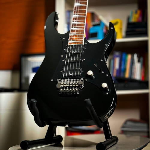 Guitarra Superstrato Ibanez Rg350exz Black Hsh