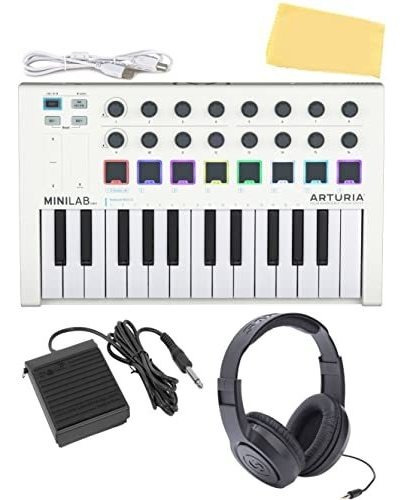 Controlador Midi Arturia Minilab Mkii 25 De 25 Teclas Con