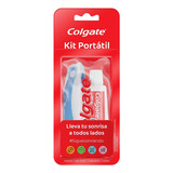  Colgate Máxima Protección Anticaries Kit De Higiene Bucal Pasta 22ml E Cepillo Dental