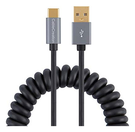 Cable Usb C A A De Cablecreation, Enrollado De Usb A Usb C 3