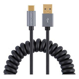 Cable Usb C A A De Cablecreation, Enrollado De Usb A Usb C 3