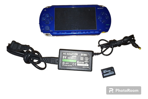 Sony Psp Fat Modelo 1000 Metallic Blue 32gb